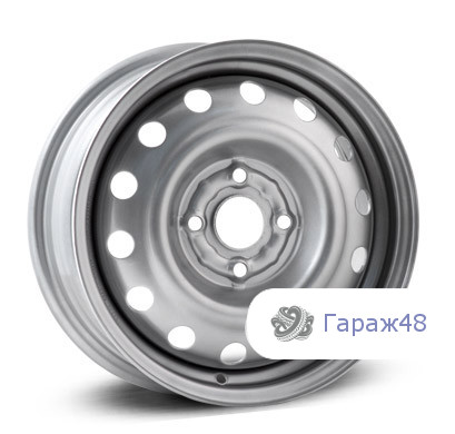Trebl 8337 R15 / 6.5J PCD 5x160 ET 60 ЦО 65.1 Штампованные Серебристый